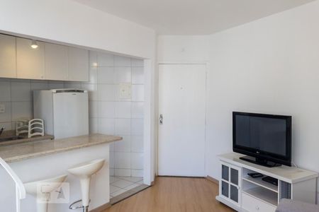 Sala de apartamento à venda com 1 quarto, 67m² em Moema, São Paulo