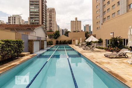 Studio para alugar com 29m², 1 quarto e 1 vaga Studio para alugar com 29m², 1 quarto e 1 vagaÁrea comum - Piscina