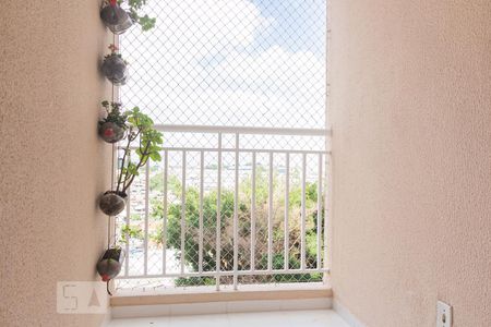 Varanda da Sala de apartamento à venda com 2 quartos, 52m² em Jardim Henriqueta, Taboão da Serra