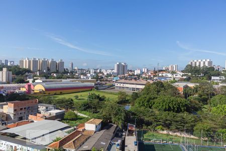 Vista da Sacada de apartamento à venda com 2 quartos, 58m² em Parque Assuncao, Taboão da Serra