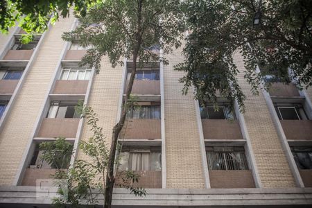 Fachada do Prédio de kitnet/studio para alugar com 1 quarto, 38m² em Consolação, São Paulo