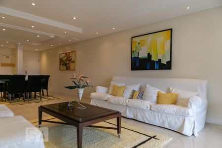 Sala de apartamento para alugar com 4 quartos, 219m² em Boqueirão, Santos