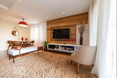 Sala de Estar de apartamento à venda com 3 quartos, 144m² em Rudge Ramos, São Bernardo do Campo