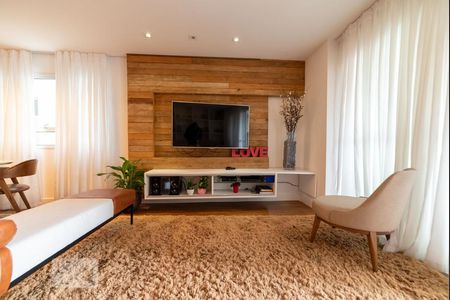 Sala de Estar de apartamento à venda com 3 quartos, 144m² em Rudge Ramos, São Bernardo do Campo