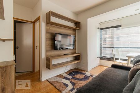 Sala de apartamento à venda com 1 quarto, 35m² em Consolação, São Paulo