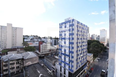 Vista do Sala/Cozinha de kitnet/studio para alugar com 1 quarto, 49m² em Centro, Curitiba