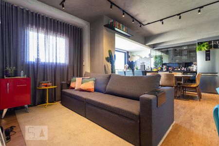 Sala de TV de apartamento para alugar com 2 quartos, 81m² em Alphaville Empresarial, Barueri