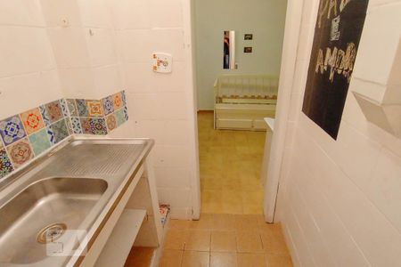 Cozinha de kitnet/studio à venda com 1 quarto, 20m² em Flamengo, Rio de Janeiro
