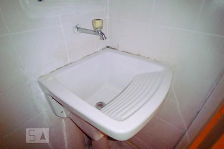 Banheiro Social - Pia de kitnet/studio à venda com 1 quarto, 20m² em Flamengo, Rio de Janeiro