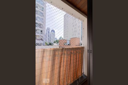 Varanda Quarto de apartamento para alugar com 1 quarto, 40m² em Itaim Bibi, São Paulo