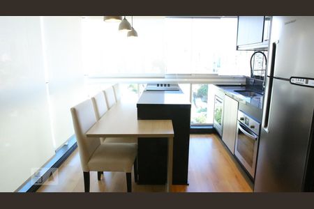 Sala/Cozinha de apartamento para alugar com 1 quarto, 50m² em Vila Mariana, São Paulo