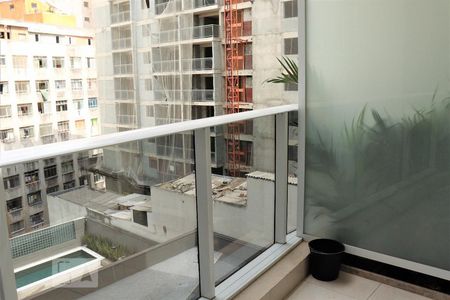 Varanda de apartamento à venda com 1 quarto, 22m² em Sé, São Paulo