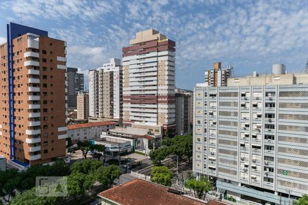 Vista de apartamento para alugar com 1 quarto, 47m² em Campo Grande, Santos