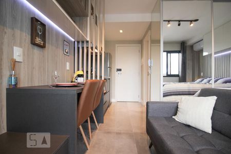 Suíte  de kitnet/studio à venda com 1 quarto, 28m² em Indianópolis, São Paulo