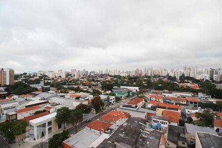 Varanda  de kitnet/studio à venda com 1 quarto, 28m² em Indianópolis, São Paulo
