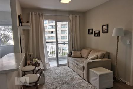 Sala de apartamento à venda com 1 quarto, 40m² em Jardim Ampliação, São Paulo