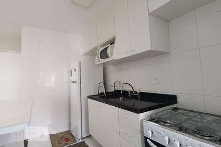 Cozinha de apartamento à venda com 1 quarto, 40m² em Jardim Ampliação, São Paulo