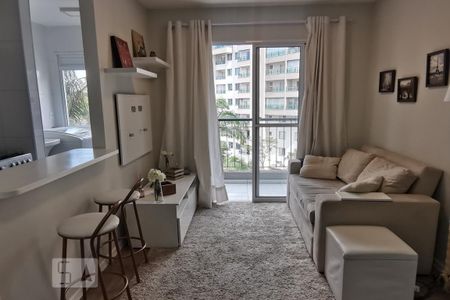 Sala de apartamento à venda com 1 quarto, 40m² em Jardim Ampliação, São Paulo