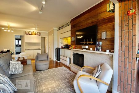 Sala de apartamento à venda com 3 quartos, 130m² em Brooklin Paulista, São Paulo