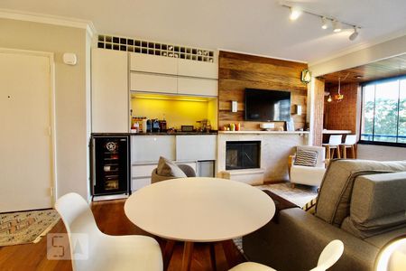 Sala de apartamento à venda com 3 quartos, 130m² em Brooklin Paulista, São Paulo