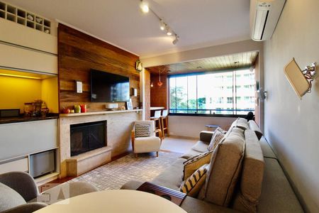 Sala de apartamento à venda com 3 quartos, 130m² em Brooklin Paulista, São Paulo