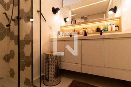 Apartamento à venda com 136m², 3 quartos e 1 vagaBanheiro da Suíte