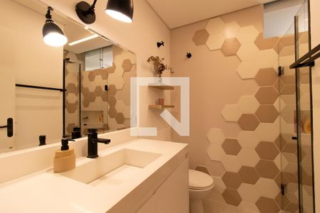 Apartamento à venda com 136m², 3 quartos e 1 vagaBanheiro Social