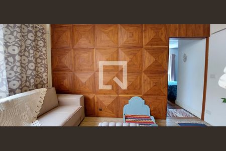 Sala de apartamento à venda com 2 quartos, 100m² em Vila Eldízia, Santo André