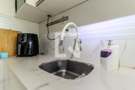 Studio à venda com 40m², 1 quarto e sem vagaCozinha