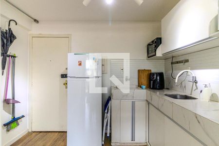 Studio à venda com 40m², 1 quarto e sem vagaCozinha