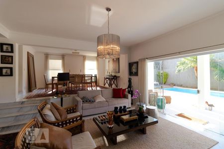 Sala de Estar de casa para alugar com 4 quartos, 390m² em Jd das Paineiras, Campinas