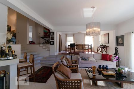 Salas de casa para alugar com 4 quartos, 390m² em Jd das Paineiras, Campinas