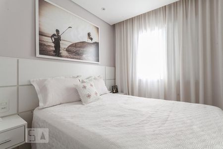 Suíte de apartamento à venda com 2 quartos, 63m² em Vila Eldízia, Santo André