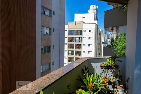 Sacada da Sala de apartamento à venda com 4 quartos, 155m² em Vila Bastos, Santo André