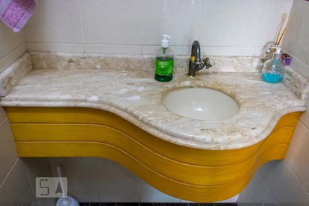 Lavabo de apartamento à venda com 4 quartos, 155m² em Vila Bastos, Santo André