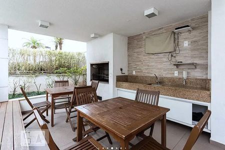 Apartamento à venda com 46m², 1 quarto e 1 vagaChurrasqueira