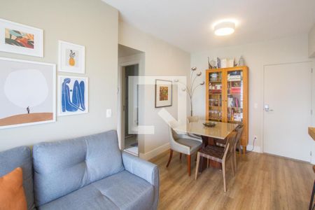 Sala de apartamento à venda com 1 quarto, 46m² em Jardim Santo Amaro, São Paulo