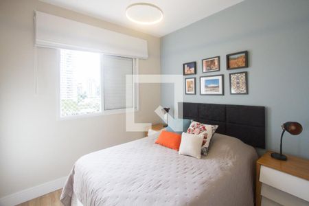 Quarto de apartamento à venda com 1 quarto, 46m² em Jardim Santo Amaro, São Paulo