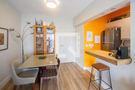 Sala de apartamento à venda com 1 quarto, 46m² em Jardim Santo Amaro, São Paulo