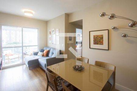 Sala de apartamento à venda com 1 quarto, 46m² em Jardim Santo Amaro, São Paulo