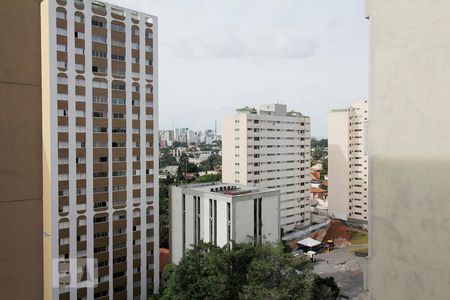 Varanda da Sala - Vista de kitnet/studio para alugar com 1 quarto, 30m² em Perdizes, São Paulo