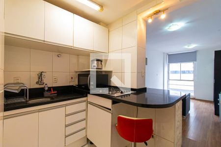Studio à venda com 34m², 1 quarto e sem vagaCozinha
