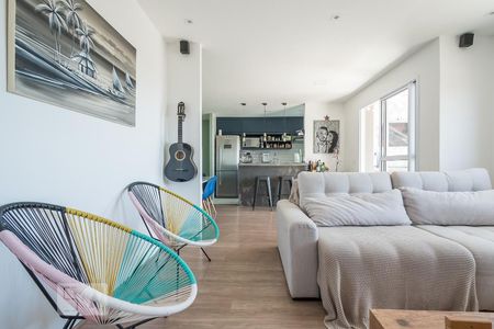 Sala de apartamento à venda com 2 quartos, 80m² em Campininha, São Paulo