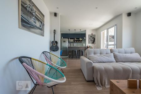 Sala de apartamento à venda com 2 quartos, 80m² em Campininha, São Paulo