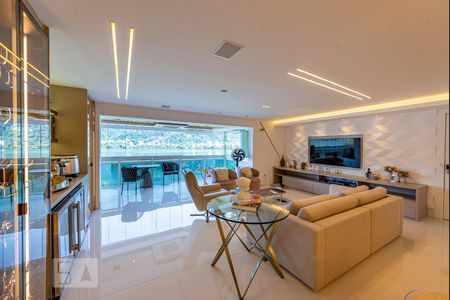 Sala de apartamento à venda com 3 quartos, 260m² em Lagoa, Rio de Janeiro
