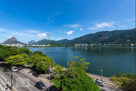 Vista da Varanda da Sala de apartamento à venda com 3 quartos, 260m² em Lagoa, Rio de Janeiro