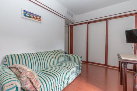 Sala de apartamento para alugar com 1 quarto, 30m² em Cidade Monções, São Paulo