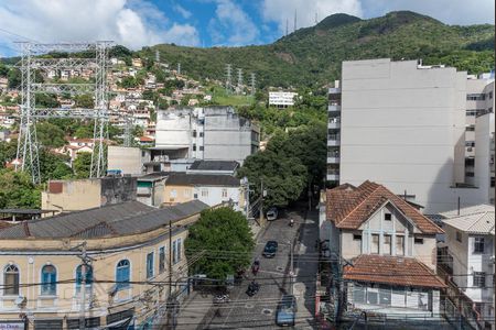 Vista da Sala  de apartamento para alugar com 2 quartos, 78m² em Tijuca, Rio de Janeiro