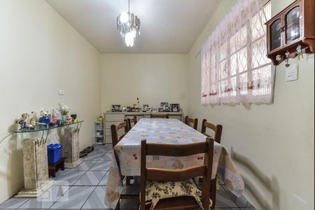 Sala de Jantar de casa à venda com 3 quartos, 119m² em Jardim Olavo Bilac, São Bernardo do Campo