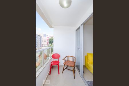 Varanda da Sala de apartamento para alugar com 2 quartos, 60m² em Luxemburgo, Belo Horizonte